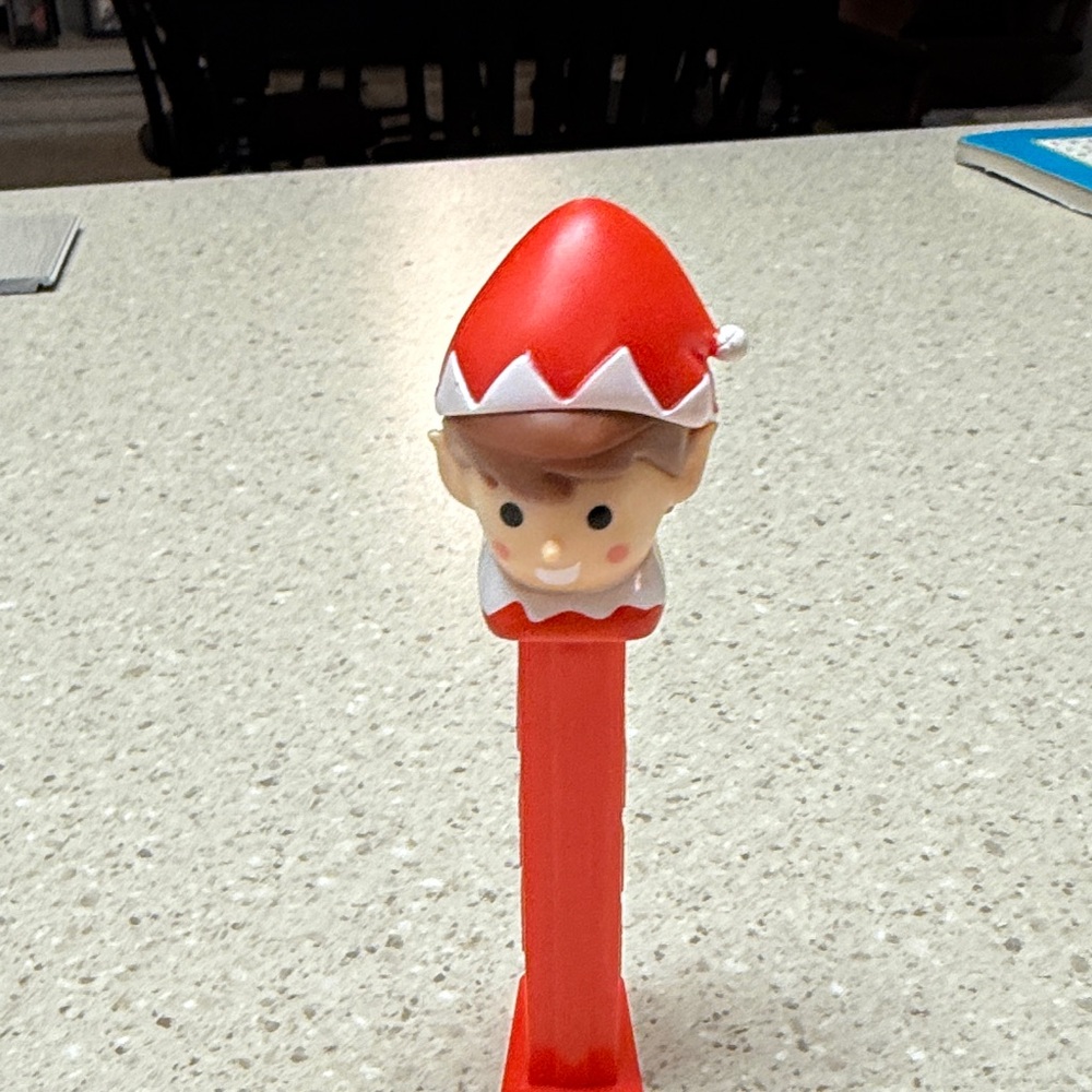 Red Elf Pez Dispenser